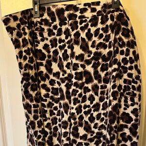 🐆 Torrid Leopard Print Wide-Leg Pants – Size 5X